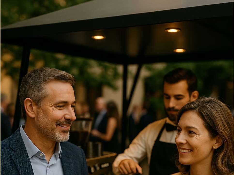 Networking bei einem Event